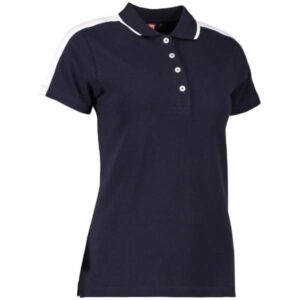 Alternative view of ID Polo Contrast Dames